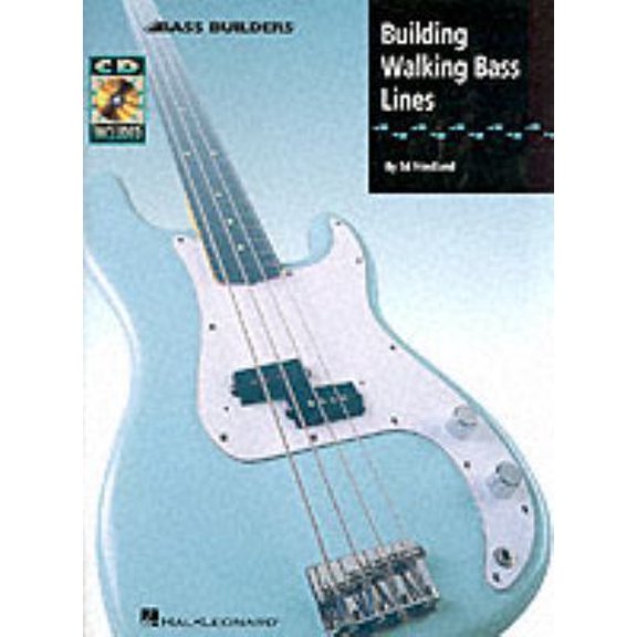 Pre-Owned Building Walking Bass Lines Jazz and Blues Bass Instruction Book Online Audio Included Hal Leonard Bass Builders Series (Paperback) 0793542049 9780793542048