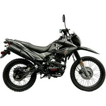 RPS New Hawk X 250 Enduro Dirtbike adults youth Dual Sports 5 Speed bike - Color Black