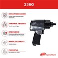 thumbnail image 2 of Ingersoll-Rand Edge Impactool 1/2Drive 236G, 2 of 3