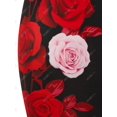 thumbnail image 4 of Vestido Talla Extra Estampado Floral Ajustado Rosegal  Vestidos ajustados de talla grande, 4 of 5