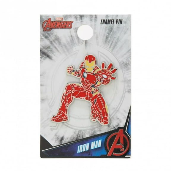 Iron Man 894904 Color Block Enamel Pin