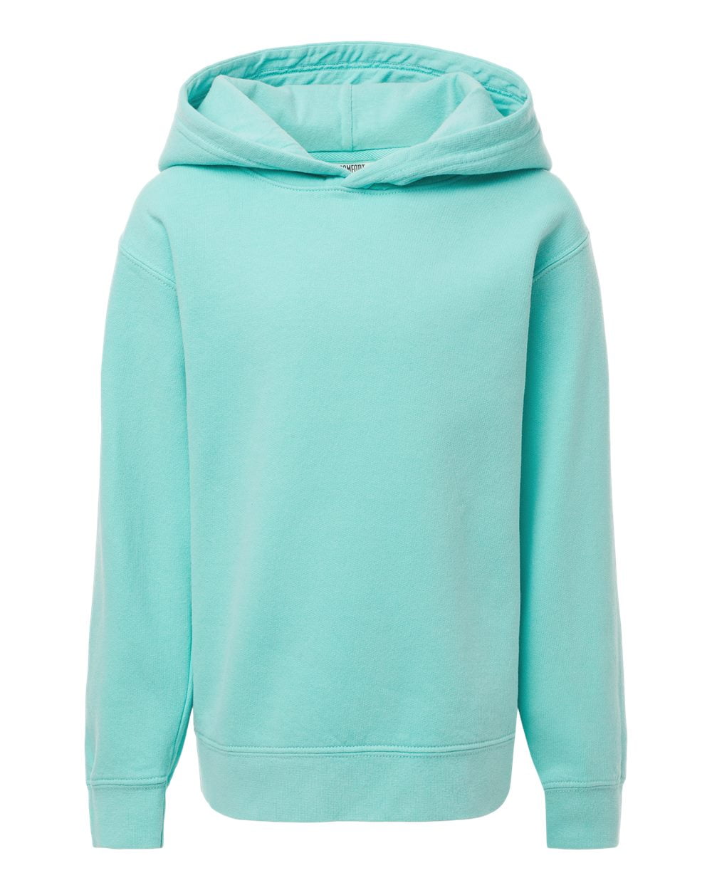 Comfort Colors 1467Y Garment-Dyed Youth Lightweight Fleece Hooded Sweatshirt-CHALKY MINT-XS