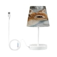 thumbnail image 7 of Table Lamp Small 5.9x10.8 Inches Table Lamps Night Light Tools & Home Improvement Bedroom Lamp Guest Room Lamp Study Lamp Office Lamp Christmas Snowflakes and Deer, 7 of 7