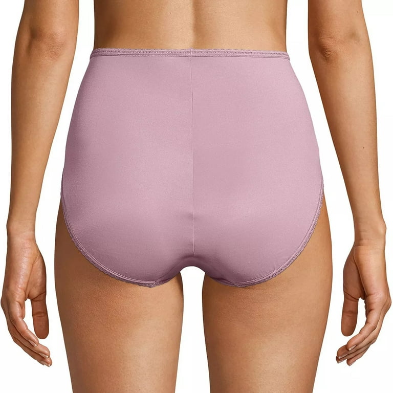 Kindly Yours Women's Sustainable Cotton Hi-Cut Underwear, 3-Pack