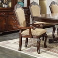 thumbnail image 2 of ACME Chateau De Ville Traditional Arm Chair (Set-2), Espresso fabric, 2 of 8
