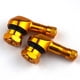 thumbnail image 4 of 2 vástagos de válvula para neumáticos de motocicleta, vástago de neumático de rueda con válvula en ángulo de 90 grados dorado, 4 of 9