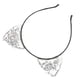 thumbnail image 5 of Diadema reversible con orejas de gato y lentejuelas, aros brillantes para el pelo, accesorios para el pelo de gatita para mujer, color plateado, 5 of 14