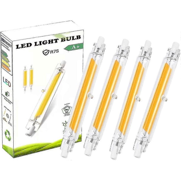 R7s Bulb 118mm Led 20w Dimmable Cool White 4000k Double Ended J Type Replacement Halogen 100w-200w Bulb 360beam Angle Pack Of 2