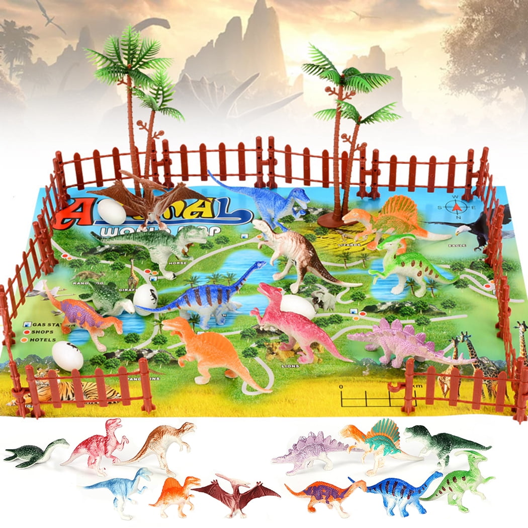 29PCS Dinosaur Model Set Creative Dinosaur Toy Dinosaur Play Set for ...