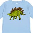 thumbnail image 4 of Inktastic Smiling Stegosaurus Boys or Girls Long Sleeve Toddler T-Shirt, 4 of 5