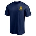 thumbnail image 2 of Men's Navy Notre Dame Fighting Irish Student Section T-Shirt, 2 of 3