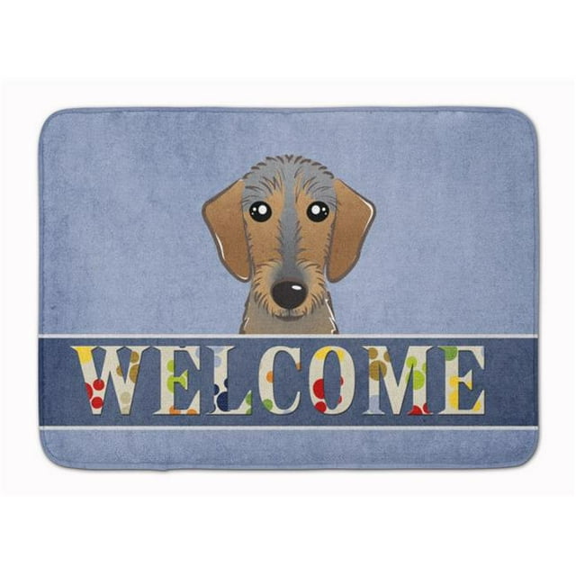 Wirehaired Dachshund Tapis en Mousse à Mémoire de Forme Lavable en Machine