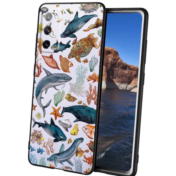 94Ocean-18 Phone Case, Degined for Samsung Galaxy S20 Case Men Women, Flexible Silicone Shockproof Case for Samsung Galaxy S20