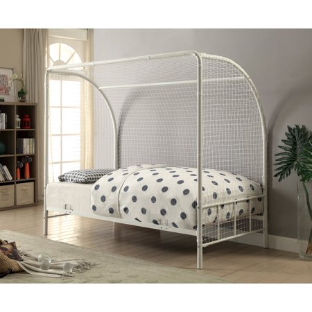 - Coaster Bennette Youth Soccer Bed. Twin size finished in white