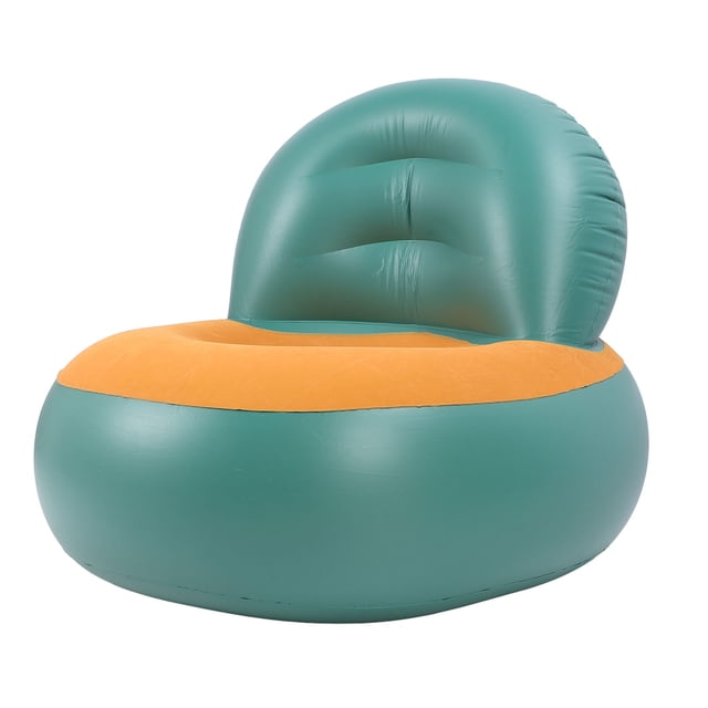TOPINCN Inflatable Sofa, Inflatable Lounge Chair Folding Portable Sofa with Compact Storage for Living Room, Balcony, Garden, Pool