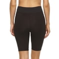 thumbnail image 2 of Felina | Lurra Cotton Spandex Bike Shorts (Black, Large), 2 of 2