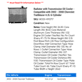 thumbnail image 2 of Radiator with Transmission Cooler - Compatible with 2002 - 2008 Chevy Trailblazer 4.2L 6-Cylinder 2003 2004 2005 2006 2007, 2 of 2