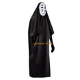 thumbnail image 4 of Disfraz de Anime Movies Spirited Away Sen To Chihiro No Kamikakushi No Face Man Cosplay, bata, máscara, traje para adultos, niños, niñas, 4 of 4