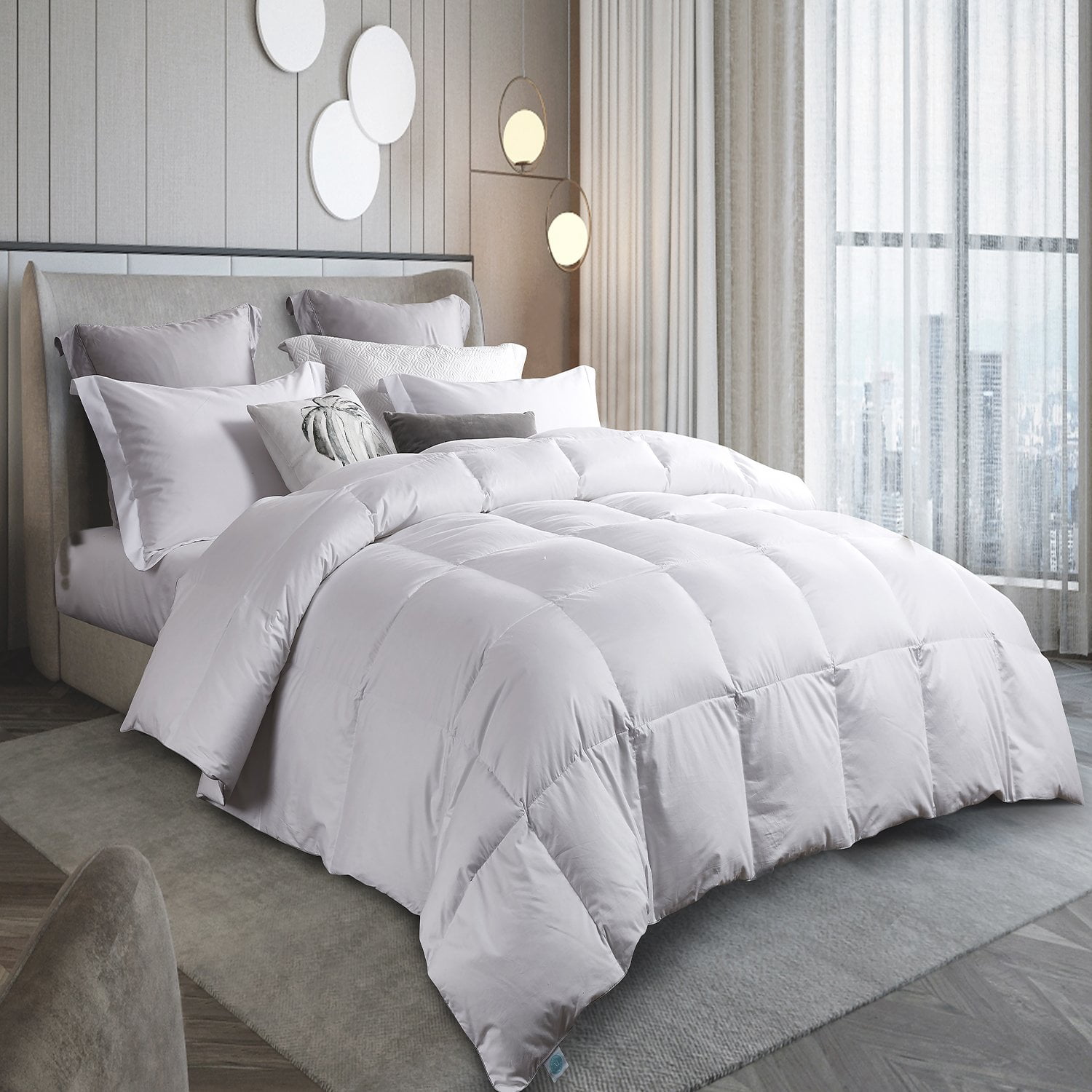 300 Thread Count White Down Comforter