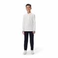thumbnail image 4 of French Toast Boys School Uniform Long Sleeve Pique Polo Shirt, Sizes 4-20, 4 of 5