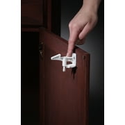KidCo Child Safety Spring Action Lock, White, Plastic