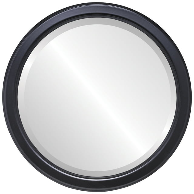 Miroir Encadré Toronto - Noir Lustré