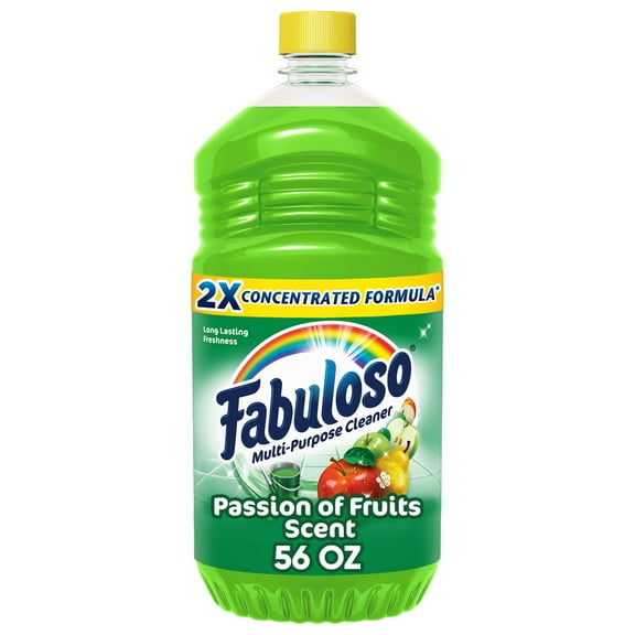 Fabuloso Multi Surface All Purpose Floor Cleaner, Passion of Fruits Scent, 56 fl oz