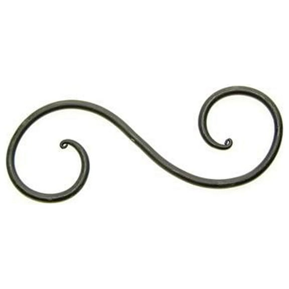 Green Thumb 85755GT Plant Hook, "S", Black, 6-In. - Quantity 12