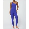 thumbnail image 6 of Top-kevin Butterluxe One Shoulder Athletic Rompers for Women Removable Padded Shorts Jumpsuit, 6 of 7