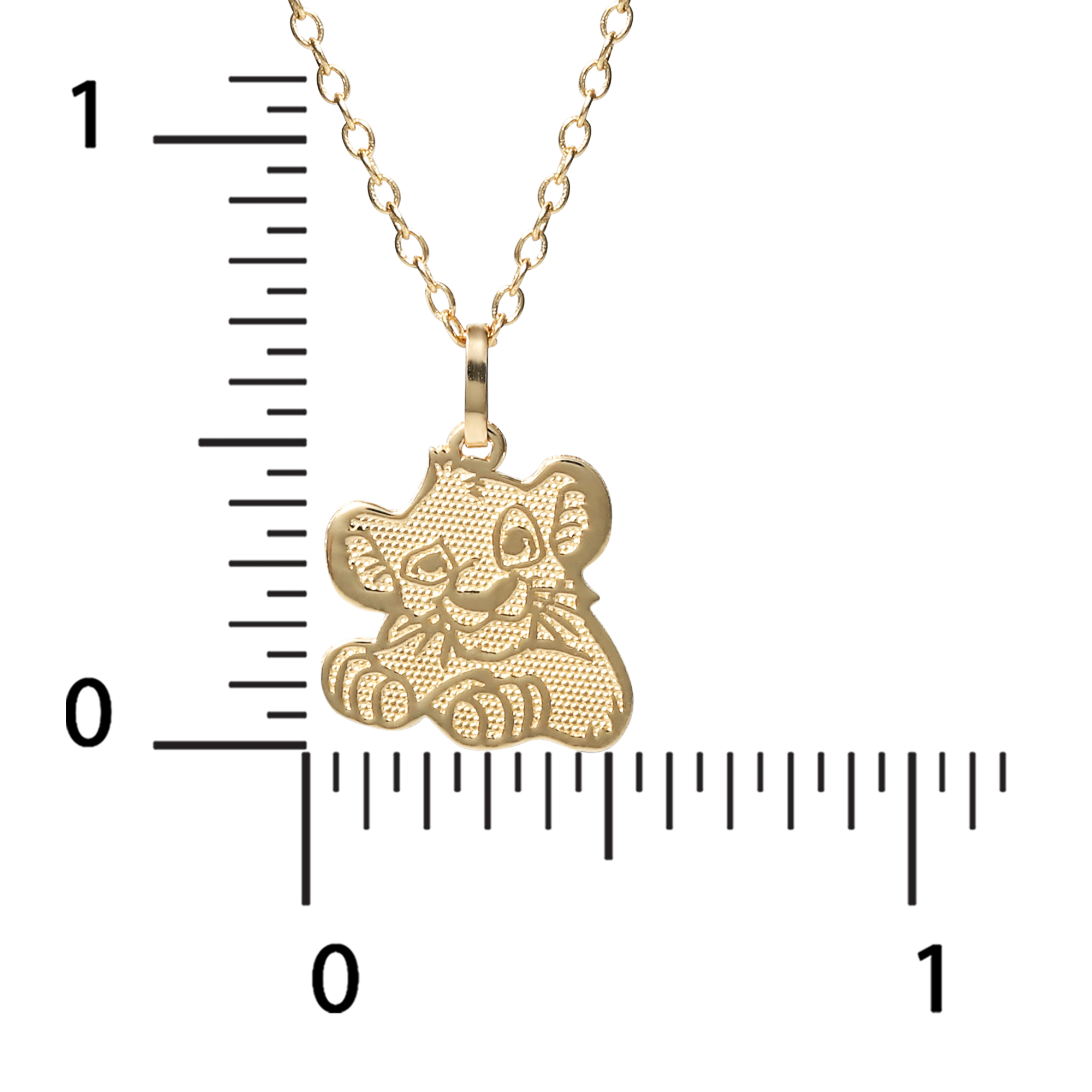 Disney Lion King Women's 14K Gold Simba 