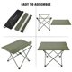 thumbnail image 2 of TOMSHOO Folding Camping Table Portable Lightweight Aluminum Camping Table for Outdoor Backpacking Cooking Picnics BBQ, 2 of 5