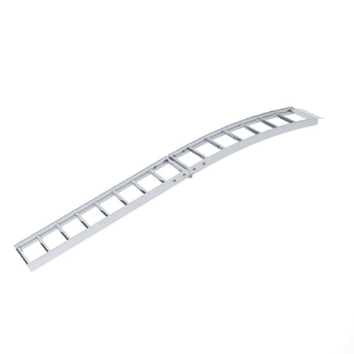 90 Aluminum Arched Center Fold Loading Ramp Pair 1123100 Highland