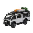 thumbnail image 4 of Vehículo de juguete a escala 1/32, colección realista con iluminación, modelo de coche de juguete de simulación, coche extraíble para niños, juguete plata, 4 of 8