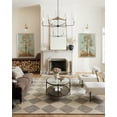 thumbnail image 2 of Chris Loves Julia x LoloiFrancis Beige / Charcoal 8'-6" x 12' Area Rug, 2 of 16