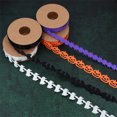thumbnail image 3 of Halloween Ribbon 33 Inch Black Bat Cutout Ribbon for Gift Wrapping Spooky Halloween Decorations Halloween Party Decorations for Home Event Holiday Use 1 Pack, 3 of 5