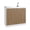 Light Oak/ White, variant on Napoles Utility Sink with Faucet Inclued and Integrated Steel Counter top, Freestanding cabinet