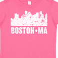 thumbnail image 4 of Inktastic Boston Massachusetts City Skyline with Grunge Boys or Girls Toddler T-Shirt, 4 of 5