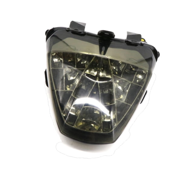 Luz trasera LED para motocicletas CBR300R, repuesto, advertencia nocturna integrada Concha negra