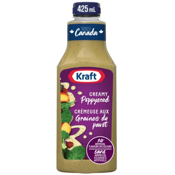 KRAFT LIQUID DRESSING Creamy Poppyseed