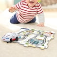 thumbnail image 1 of Educational Montessori Toy Rail Car Building Toys for Children Toddlers Gift Ambulance Hugo  Pistas de rompecabezas, 1 of 9