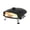 12" Black, variant on Nexgrill Ora 12" Tabletop Propane Pizza Oven, Cast Aluminum Frame, 14,000BTUs, Portable Gas Pizza Cooker with Foldable Legs, Wood Pellet Smoker Box, Rotating Cordierite Pizza Stone - 820-02003