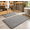 Grey, variant on TRITEX 16" x 24" Microfiber Contemporary Solid Bath Rug, Grey
