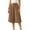 03 Khaki, variant on Fewfanhot Women's Pants Wide Leg Flowy Palazzo Pants Winter Vacation Outfits Trousers with Pockets