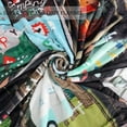 thumbnail image 4 of Flannel Fleece Blanket Throws Happy Camper Lightweight Plush Soft Cozy Warm Blanket for Living Room Couch Chair Bed Sofa Office,50X60 inches, 4 of 6
