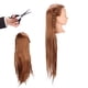 thumbnail image 1 of Trenza de Maniquí, Maniquí de Peinado Marrón Claro Para Abrenamiento para Peluquería, 1 of 7