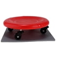 thumbnail image 2 of Rodillo de ejercicios abdominales Sunnimix equipo de ejercicio para hombres y mujeres base rojo, 2 of 8