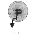 thumbnail image 1 of VEVOR Wall Mount Fan, 20 in Wall Mounted Hanging Fan Oscillating, 3-Speed, Long Airflow Distance, Adjustable Rotation Angle, Mechanical Powerful for Industry, Commercial, Garage, Black, 1 of 9
