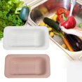 thumbnail image 2 of 2 coladores de fregadero con gran capacidad de carga, colador extensible para fregadero de cocina para cocina + 2 coladores de fregadero con gran capa, 2 of 9