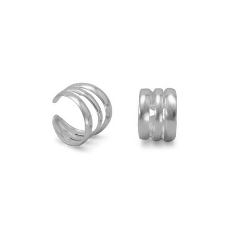 

MMA 3 Row Polished Ear Cuff