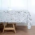 thumbnail image 4 of BalsaCircle 60" x 102" Silver Big Payette Sequin Rectangular Tablecloth Reception Catering, 4 of 8